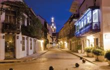 Centro historico Cartagena de indias Colombia